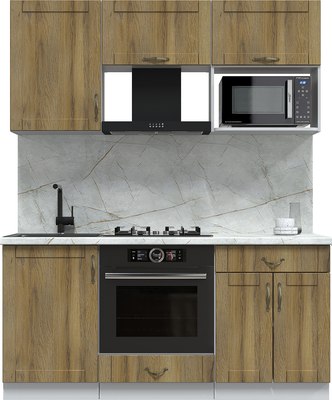 Кухонный гарнитур Интерлиния Мила Крафт 1.7 - фото