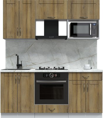 Кухонный гарнитур Интерлиния Мила Крафт 1.8 - фото