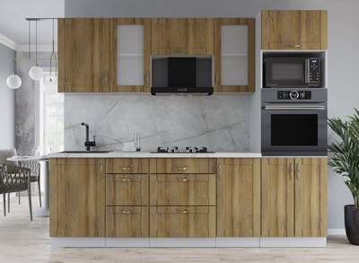 Кухонный гарнитур Интерлиния Мила Крафт 2.5