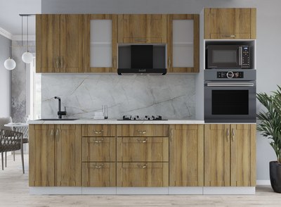 Кухонный гарнитур Интерлиния Мила Крафт 2.6