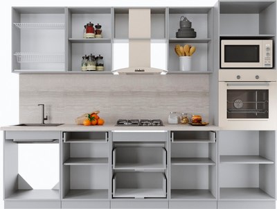 Кухонный гарнитур Интерлиния Мила Крафт 2.8