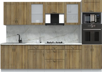 Кухонный гарнитур Интерлиния Мила Крафт 3.0 - фото