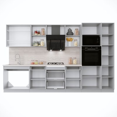 Кухонный гарнитур Интерлиния Мила Крафт 3.4