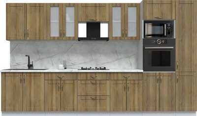 Кухонный гарнитур Интерлиния Мила Крафт 3.6 - фото