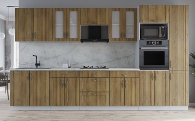 Кухонный гарнитур Интерлиния Мила Крафт 3.6