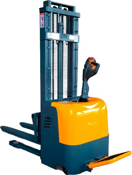 Штабелер самоходный TOR 1.5т 1.6м Xilin CDD15K-EN с платформой / 1022685 - фото