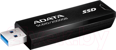 Внешний жесткий диск A-data SC610 2TB (SC610-2000G-CBK/RD)