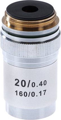 Объектив для микроскопа Veber 20х/0.4 160/0.17 М1 / 19948 - фото