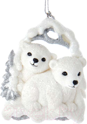 Елочная игрушка Kurt S. Adler Друзья-медвежата / E0686_1 - фото