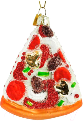 Елочная игрушка Kurt S. Adler Кусочек пиццы / NB0004 - фото