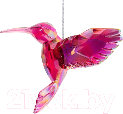 Елочная игрушка Kurt S. Adler Колибри / T2031RED - фото
