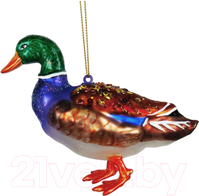 Елочная игрушка Kurt S. Adler Селезень / ZCI4249 - фото