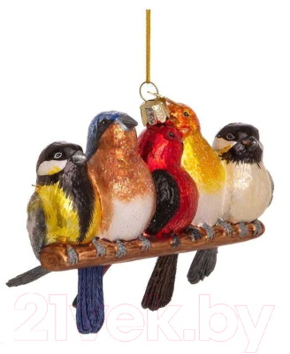 Елочная игрушка Kurt S. Adler Птички / NBX0018