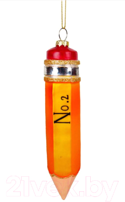 Елочная игрушка Kurt S. Adler Карандаш №2 / ZCI4239 - фото