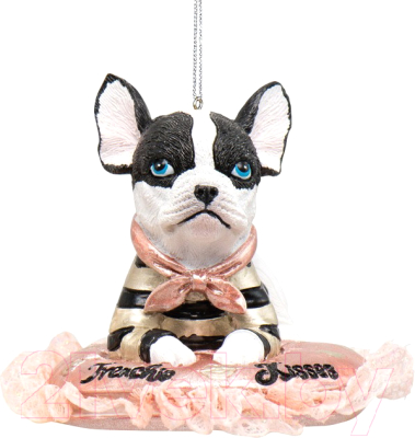 Елочная игрушка Kurt S. Adler Французский бульдог-мальчик / ZCI3047_2 - фото