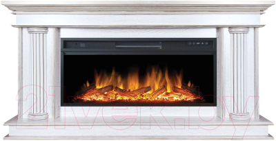 Каминокомплект Смолком Deli V42 + Vision 42 LOG LED - фото