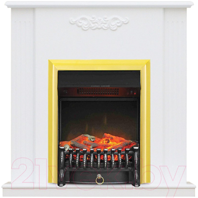 Каминокомплект Смолком Lumsden STD-ASP Fobos FXM Brass BLT-999B-5M(BR) - фото