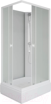 Душевая кабина Niagara Promo P110/80/26Q/MT/BK 110x80x195 - фото