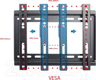 Кронштейн для телевизора Esperanza ERW005