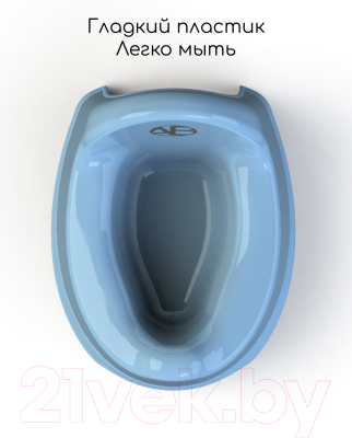 Детский горшок Amarobaby Elect / AB221101El/19 (голубой)
