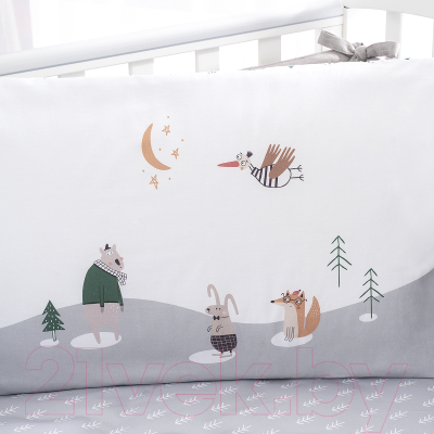 Комплект постельный для малышей Perina Forest Baby / FB3-01.1