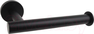 Держатель для туалетной бумаги Aquatek Вега AQ4008MB (черный матовый) - фото