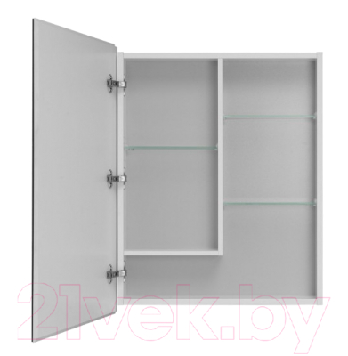 Шкаф с зеркалом для ванной Акватон Лондри 60