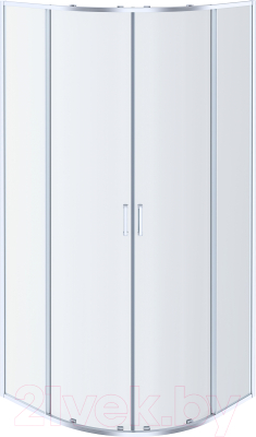Душевой уголок Aquatek 90x90 / AQ ARI RO 09020CH (хром/прозрачное стекло) - фото