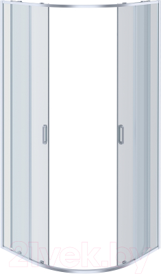 Душевой уголок Aquatek 90x90 / AQ ARI RO 09020CH (хром/прозрачное стекло)