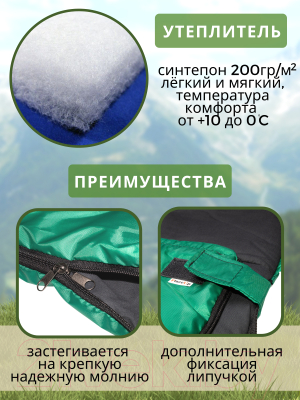 Спальный мешок Зубрава МСК-ОК200