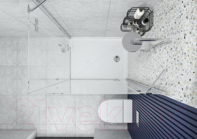 Душевой поддон Акватон Калифорния 120x90 (1A737736CA010)