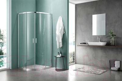 Душевой уголок Aquatek 80x80 / AQ ARI RO 08020CH