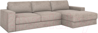 Диван угловой Rivalli Дискавери + оттоманка правая - фото