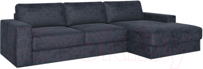 Диван угловой Rivalli Дискавери + оттоманка правая - фото