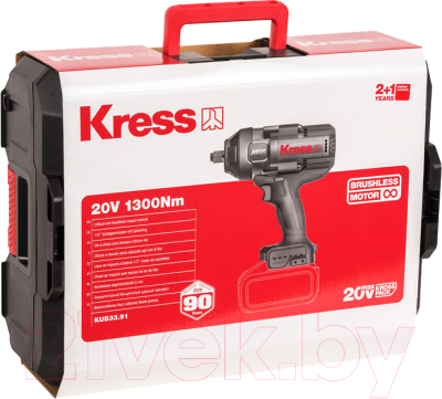 Аккумуляторный гайковерт Kress KUB33.91