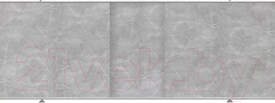 Экран для ванны Comfort Alumin Group Темпо фон 170x50 - фото