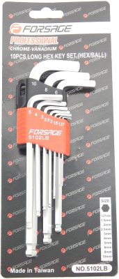 Набор ключей Forsage F-5102LB - фото