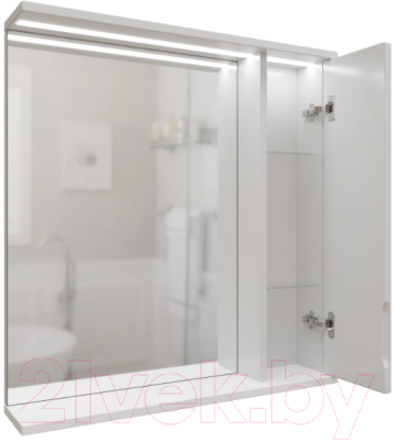 Шкаф с зеркалом для ванной Mixline Лайн 60 553011