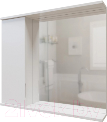 Шкаф с зеркалом для ванной Mixline Лайн 80 553016
