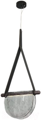 Потолочный светильник Kinklight Тэрро 07687-30.19(16) (черный/плафон серый) - фото