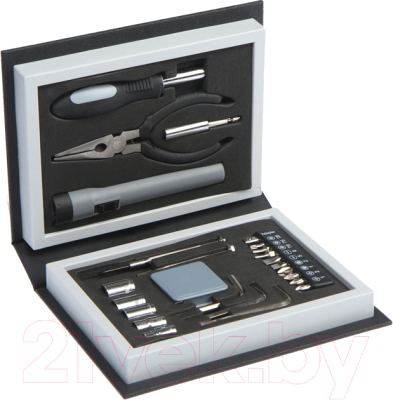 Универсальный набор инструментов Tundra Книга / 4506461 (24 предмета) - фото