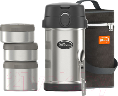 Термос для еды Биосталь NR-2100P - фото