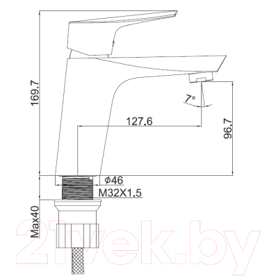 Смеситель Ekko EM1073