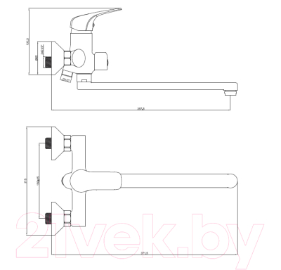 Смеситель Ekko EM2277