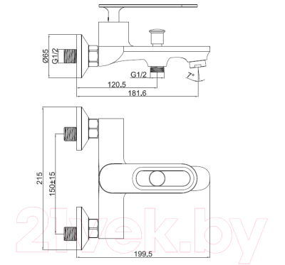 Смеситель Ekko EM3279