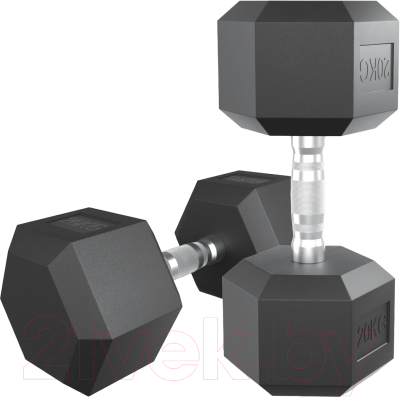 Гантель UNIX Fit DBHEX20 (20кг) - фото