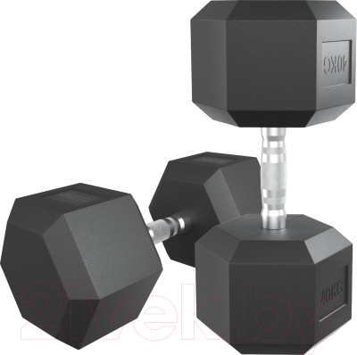 Гантель UNIX Fit DBHEX40 (40кг) - фото