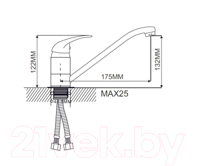 Смеситель Ekko EM4903