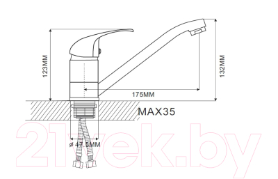 Смеситель Ekko EM4816