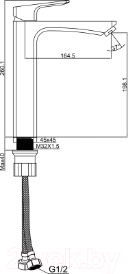 Смеситель Ekko EM1192